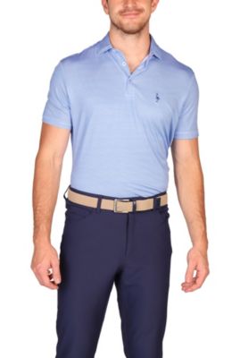 Men's Stripes Performance Polo