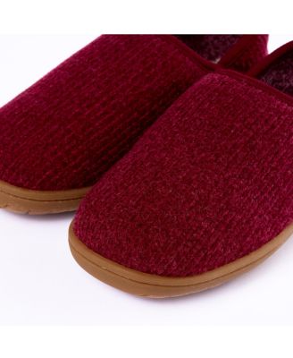 Women's Packaway Fabric Slipper Collabsible Heel