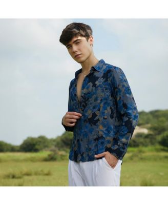 Men's Bi-Hue Daisy Shirt