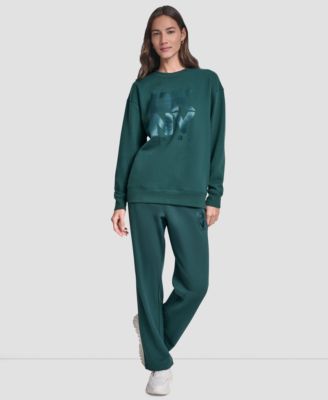 Women's Transfer Logo Crew Neck Sweatshirt