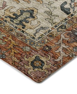 Silk Road Washable SR5 6'6"x9'6" Area Rug