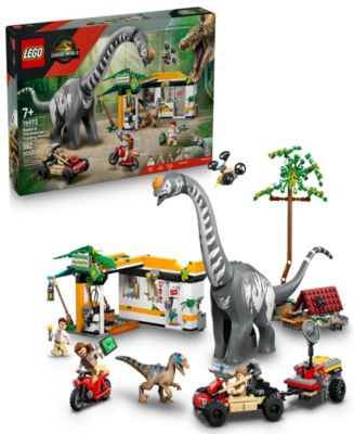 LEGO® Jurassic World Raptor Titanosaurus Tracking Mission Toy