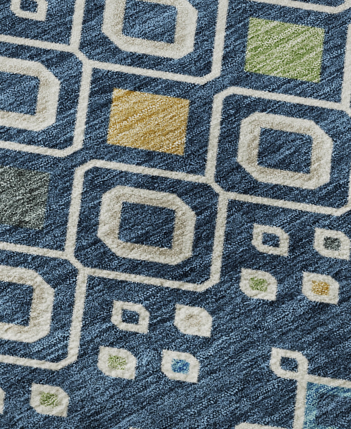 Dalyn Neo No12 2'3"x7'6" Runner Area Rug In Blue