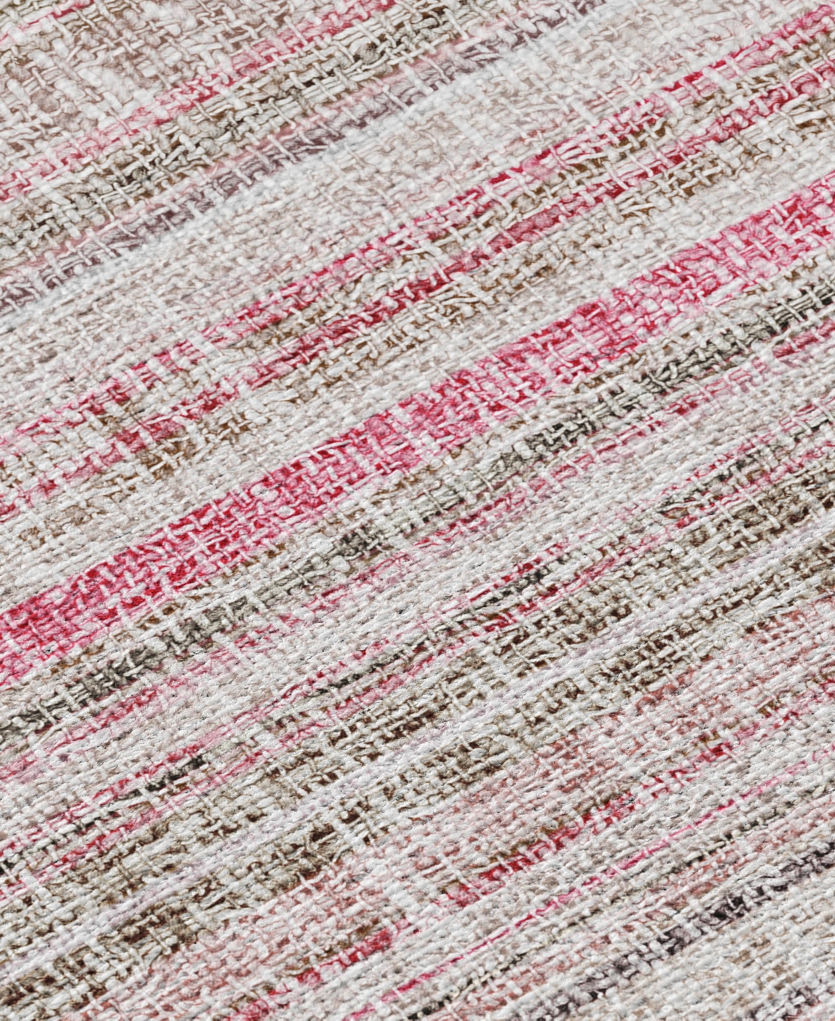 Dalyn Portico Po2 8'x8' Round Area Rug In Pink