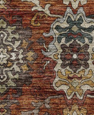 Silk Road Washable SR8 2'3"x7'6" Runner Area Rug