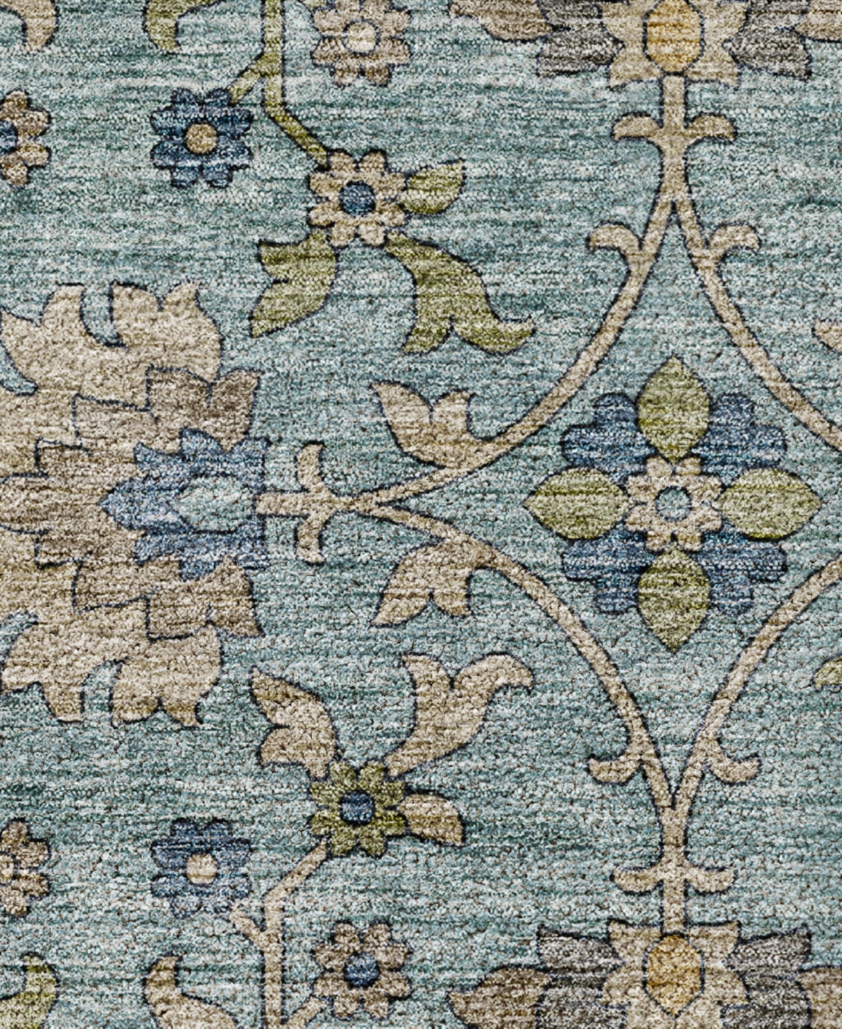 Dalyn Silk Road Washable Sr1 6'6"x9'6" Area Rug In Blue