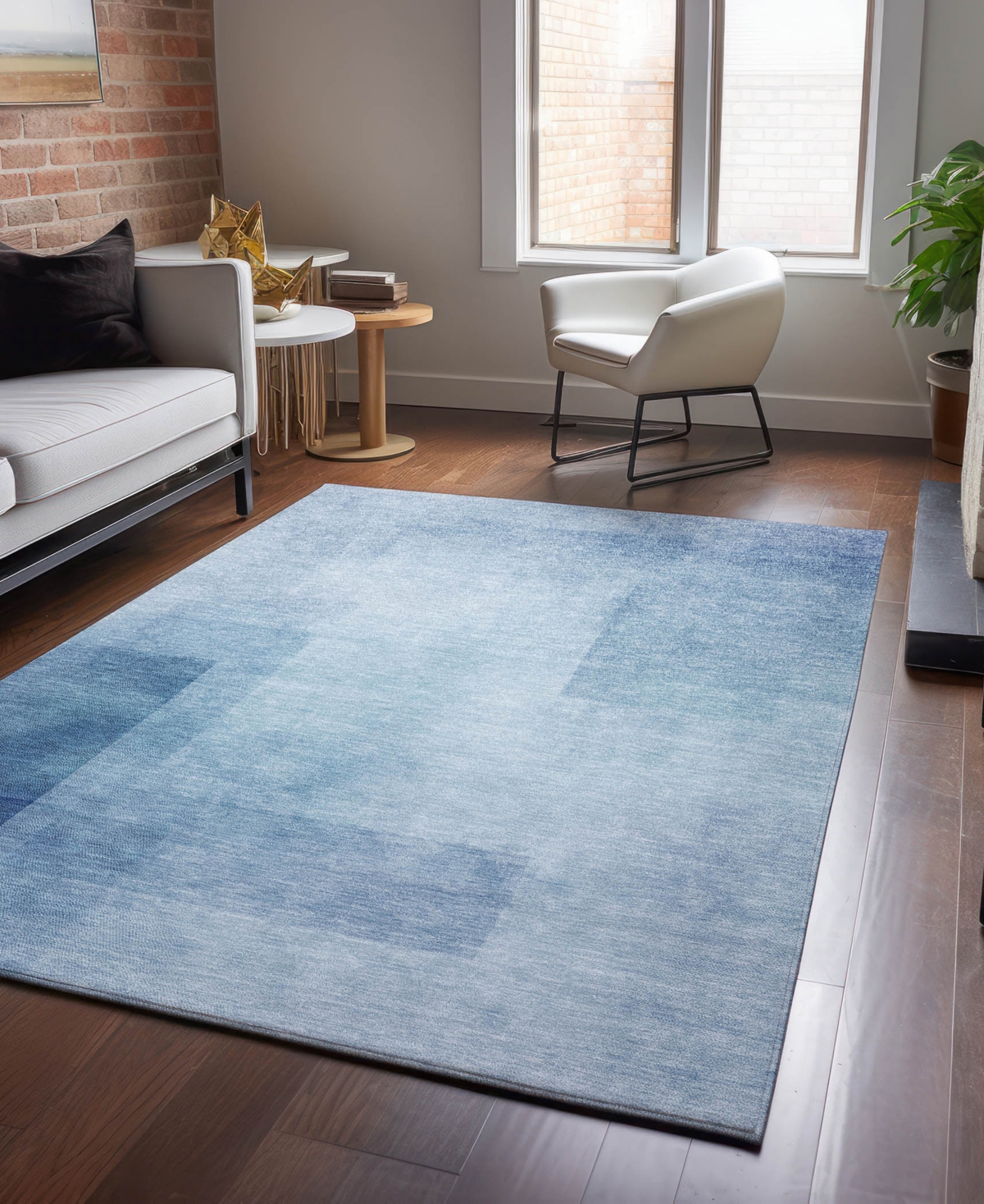 Dalyn Pacifica Pa5 2'6"x3'10" Area Rug In Blue