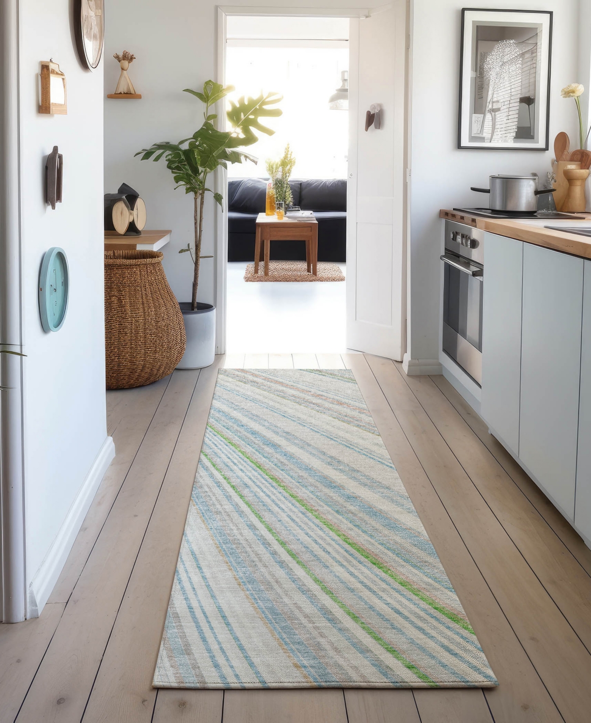 Dalyn Neo No14 2'3"x7'6" Runner Area Rug In Multi