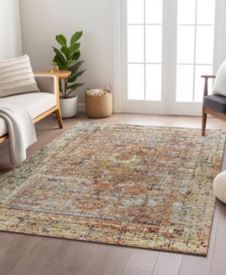 Karaj Washable KJ1 3'x5' Area Rug