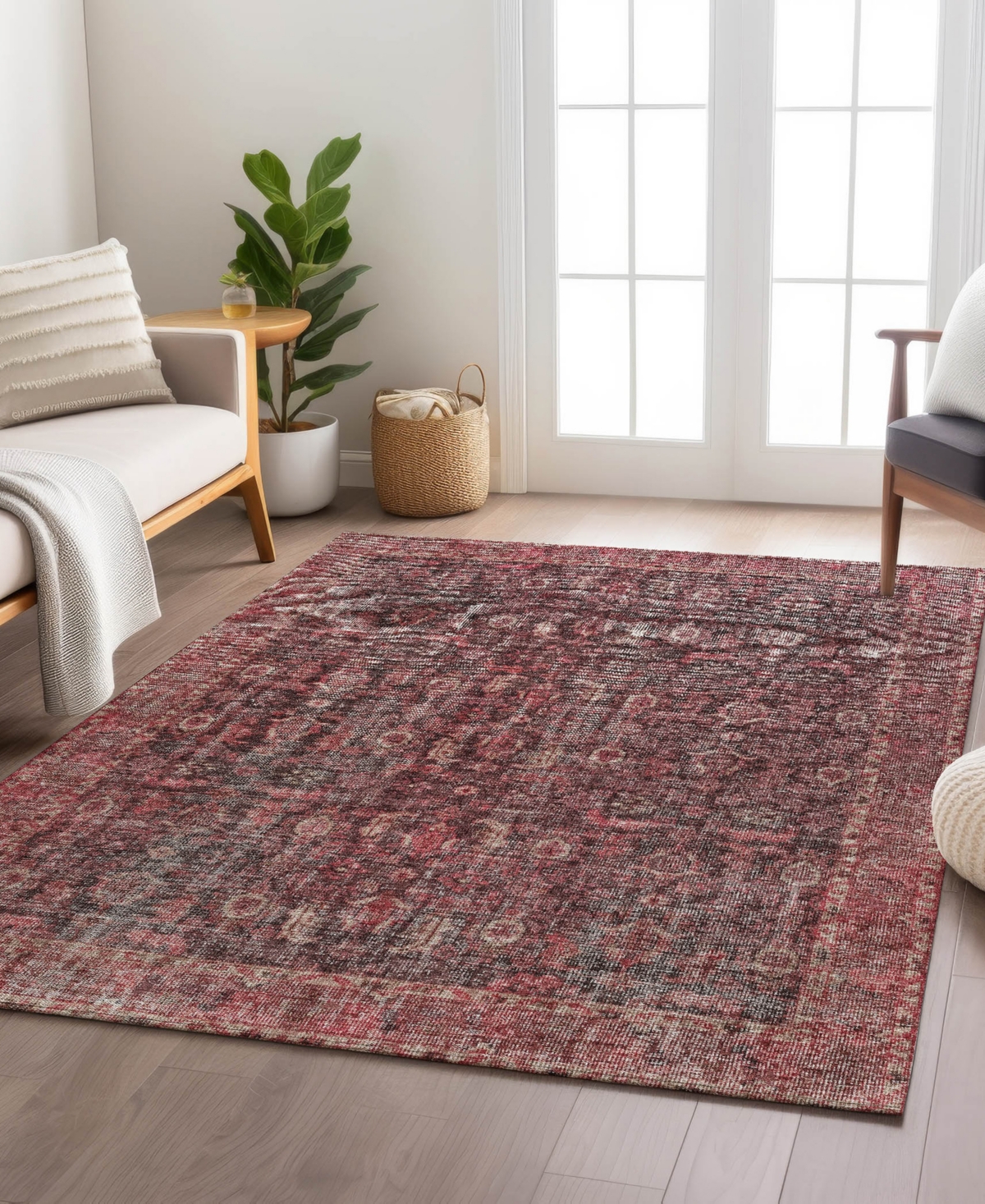 Dalyn Karaj Kj3 5'x7'6" Area Rug In Multi