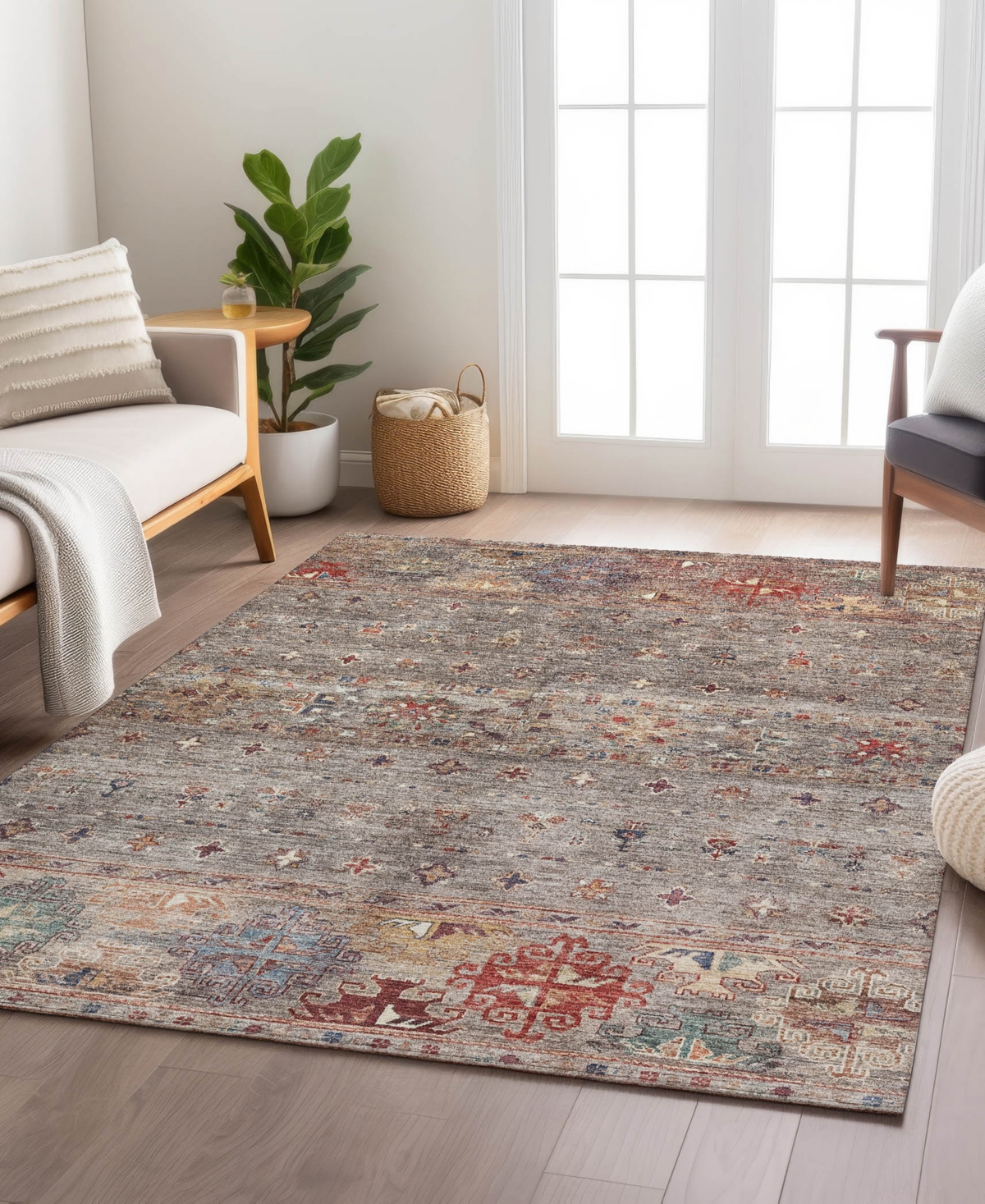 Dalyn Karaj Kj5 8'x10' Area Rug In Multi