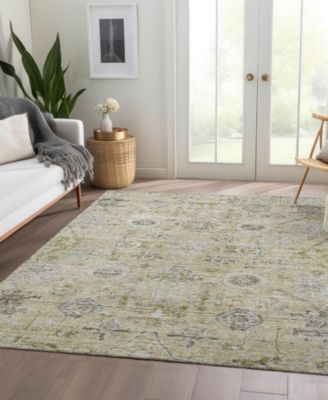 Solace Washable SL10 8'x10' Area Rug