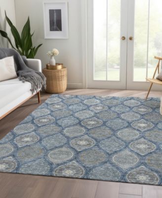 Solace Washable SL1 9'x12' Area Rug