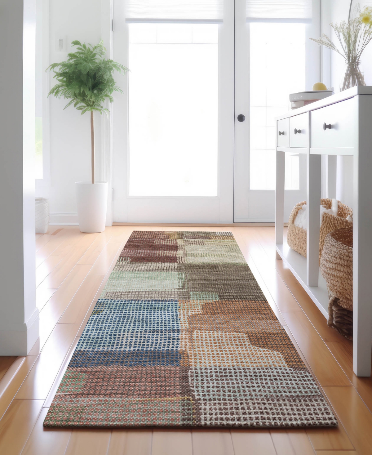 Dalyn Ravenna Rn10 2'3"x7'6" Runner Area Rug In Multi