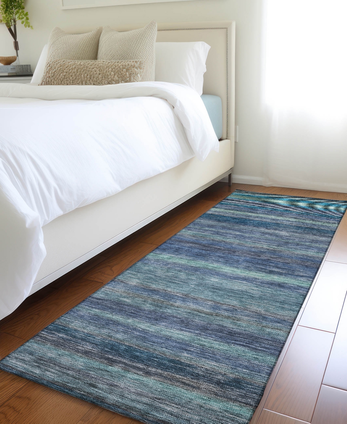 Dalyn Kochi Kc5 2'3"x7'6" Runner Area Rug In Blue