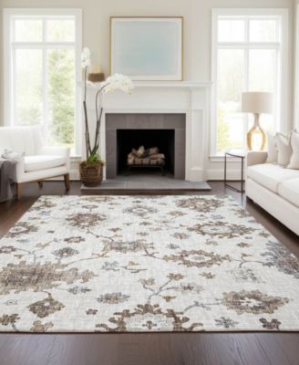Portico Washable PO6 2'6"x3'10" Area Rug