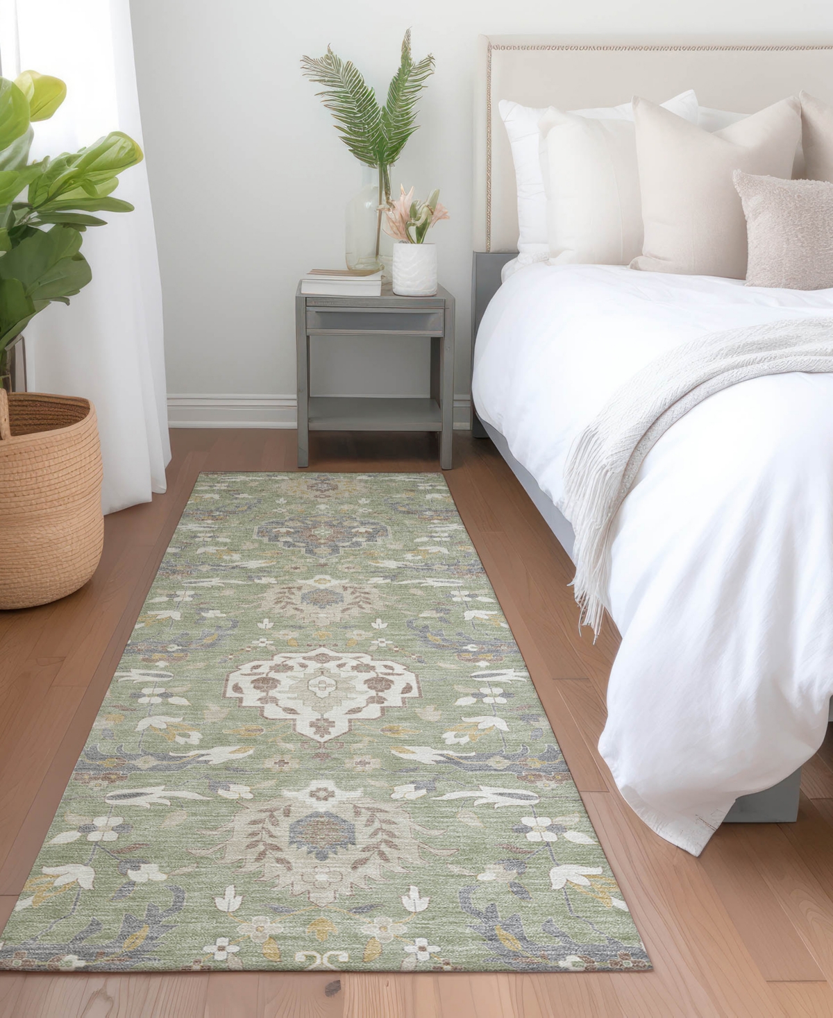 Dalyn Tabrook Tb4 2'3"x7'6" Runner Area Rug In Neutral