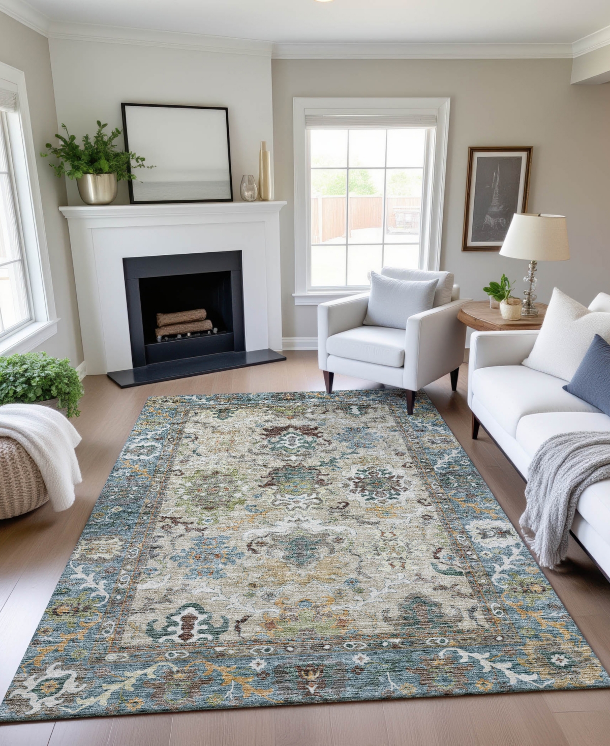 Dalyn Silk Road Sr5 8'x10' Area Rug In Multi