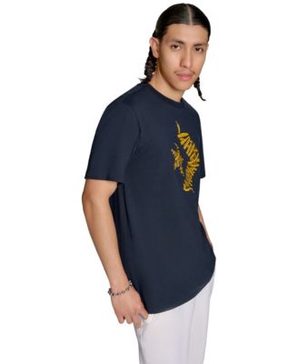 Men's Shoelace Graphic Print T-Shirt