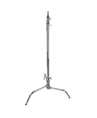 40" Master C-Stand with Turtle Base with Baby Boom, Grip Head, Camera Mounting Plate and 10 lbs Weight Bag