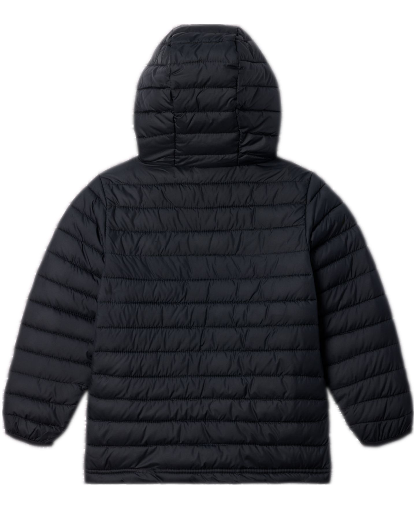 Куртка Columbia Powder Lite II Quilted Colorblocked Full-Zip Hooded Jacket для мальчиков, цвет: Чёрный — фото 2