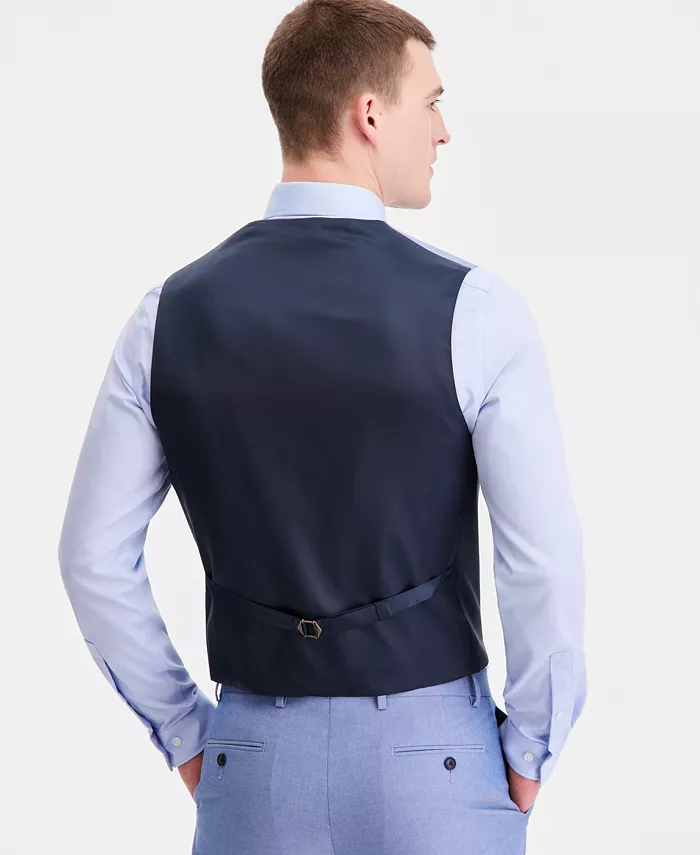 Men's Modern-Fit TH Flex Stretch  Cotton Suit Separate Vest - thumbnail 2