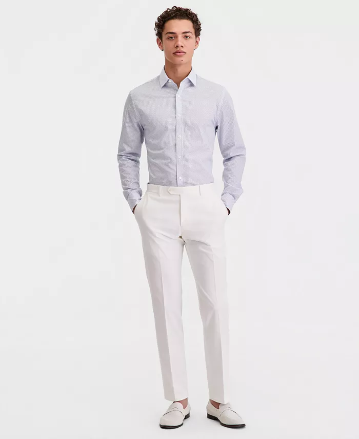 Men's Modern-Fit TH Flex Stretch Cotton Suit Separate Pants - thumbnail 5