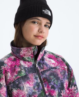 Girls' 6-16 Printed Reversible Shasta Short Parka Jacket