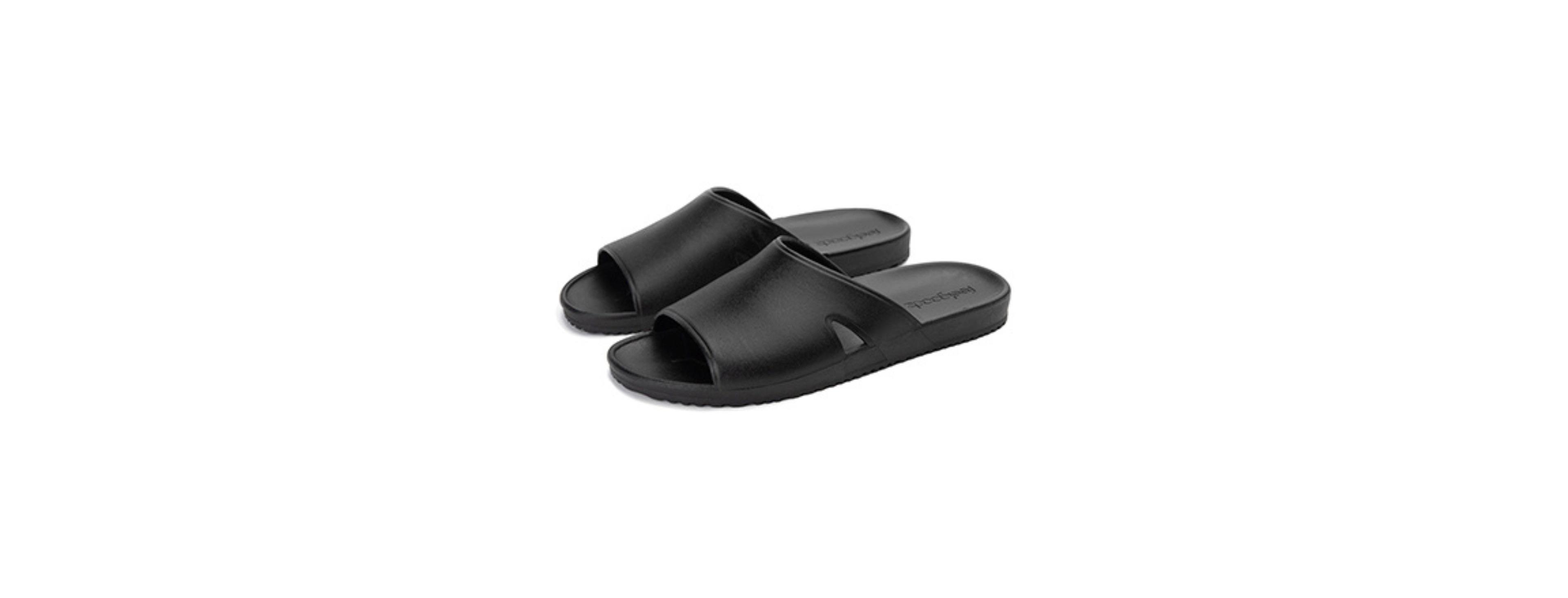 Feelgoodz Men's Unisex Bonsai Rubber Spa/Shower Slide Sandals