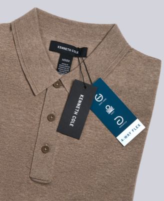 Men's Long Sleeve Polo Sweater