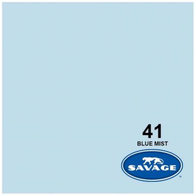 Widetone Seamless Background Paper, 86" wide x 36' Bluemist, #41
