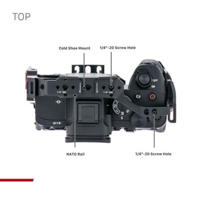Pro Full Camera Cage Kit for Sony a7 IV, Black