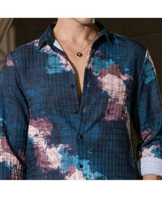 Men's Abstract Fluid Shirt