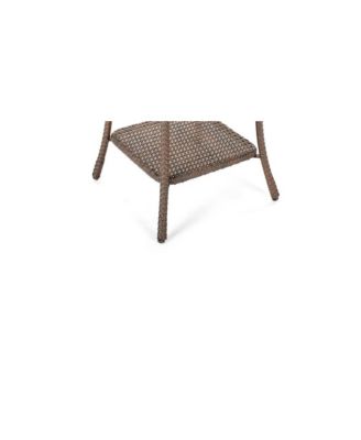 Leisure Collection Outdoor Garden Patio Furniture End Table