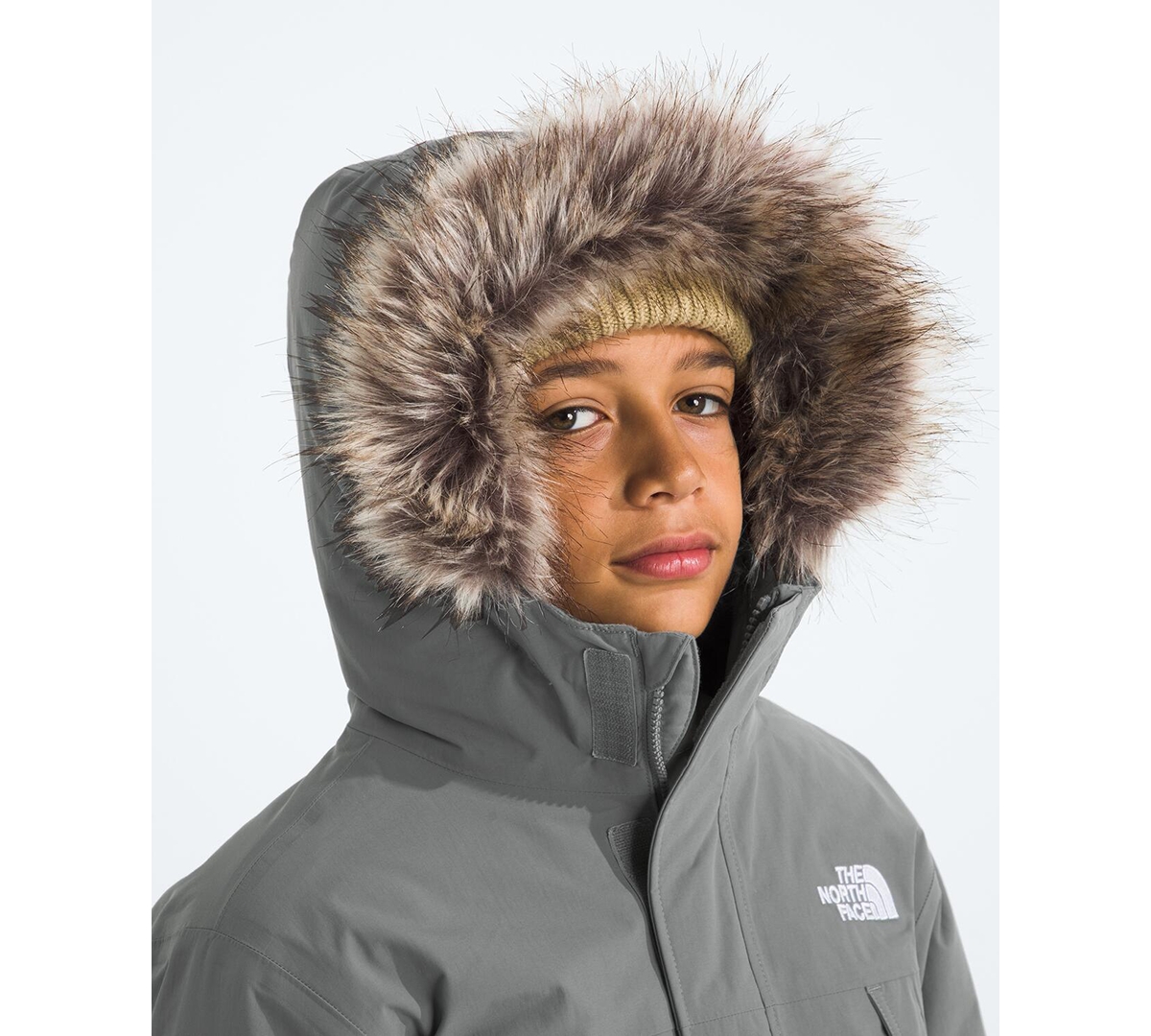 The North Face Big Boys Mcmurdo Parka Jacket In Gray