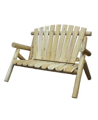 Cedar Log 4ft Love Seat
