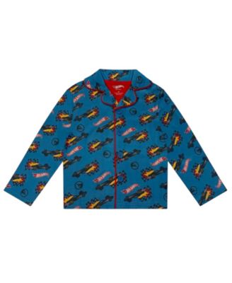 Little and Big Boys' Car Print Pajama, 2-Piece Set