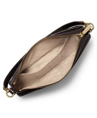 Michael Kors Jet Set Top Zip Pouchette Crossbody Bag