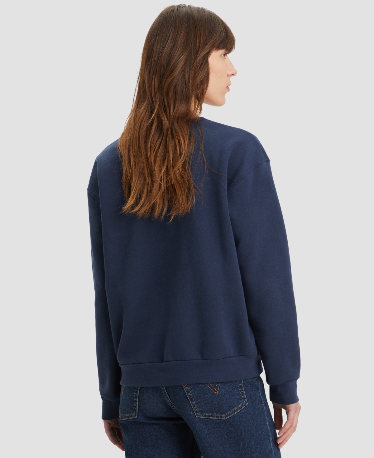 Levi's Women's Everyday Crewneck Sweatshirt In Blue