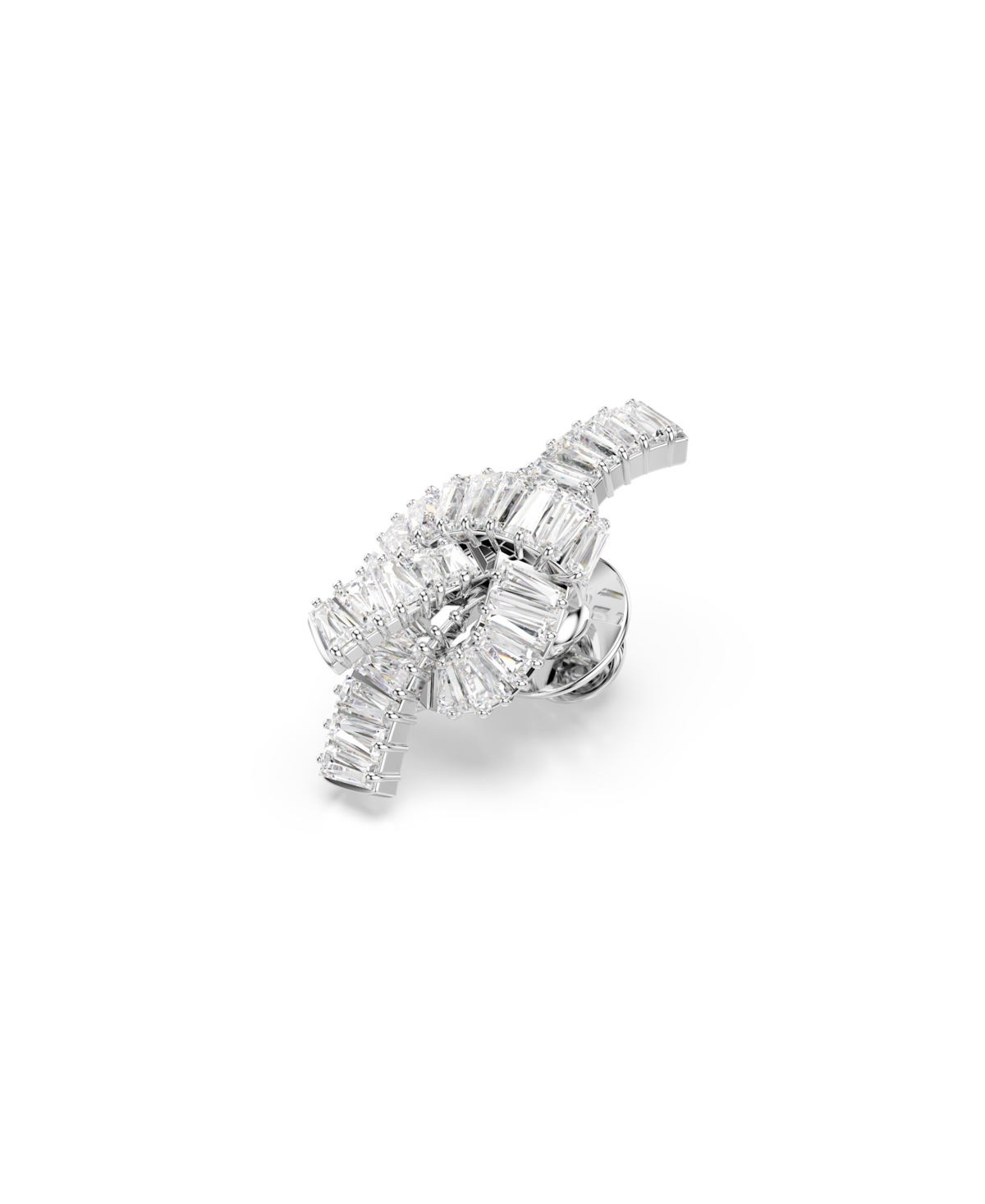 Swarovski Matrix Rhodium Plated Tack Pin