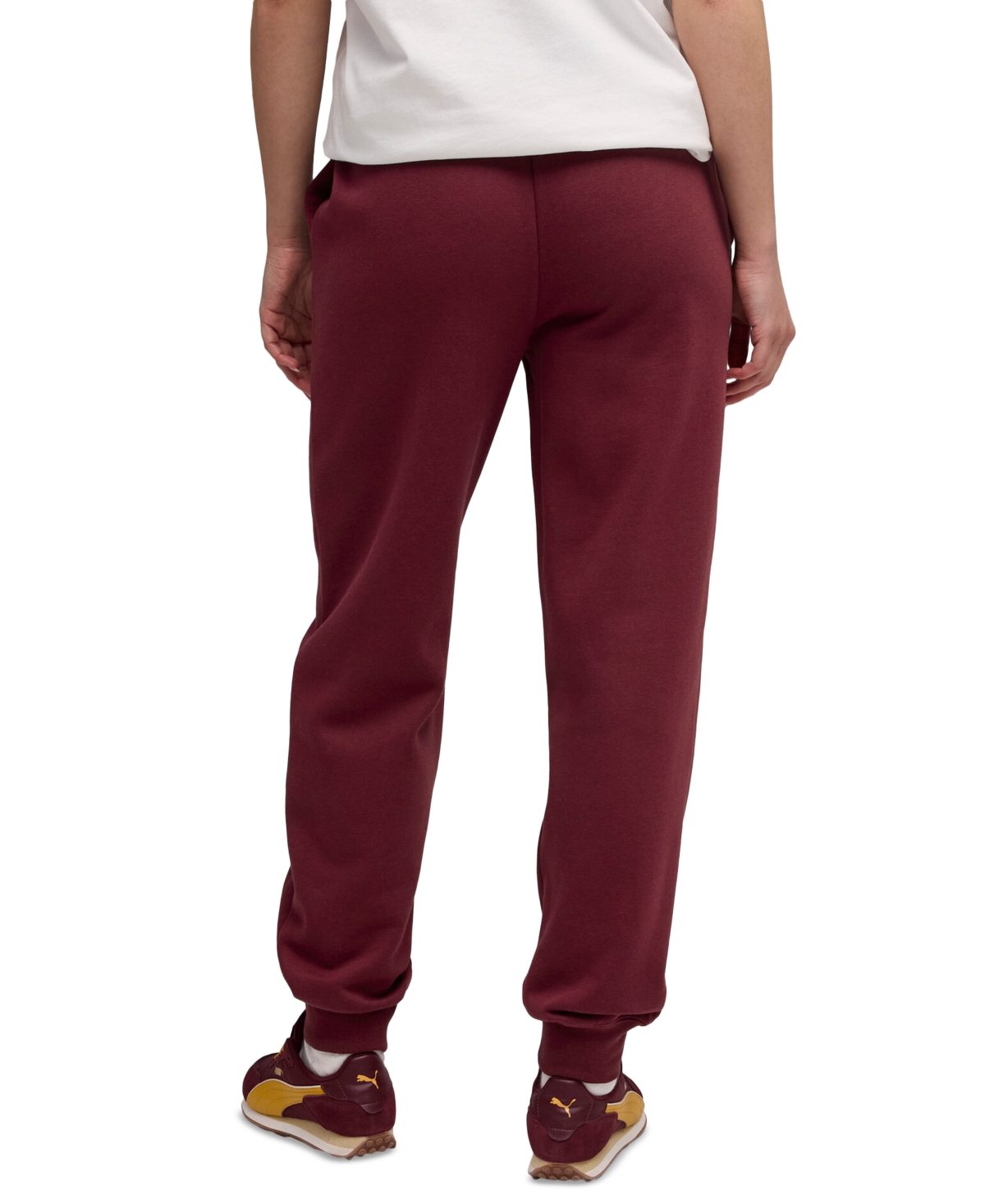 Puma Women's Essential Small No. 1 Logo Comfort Sweatpants In Red