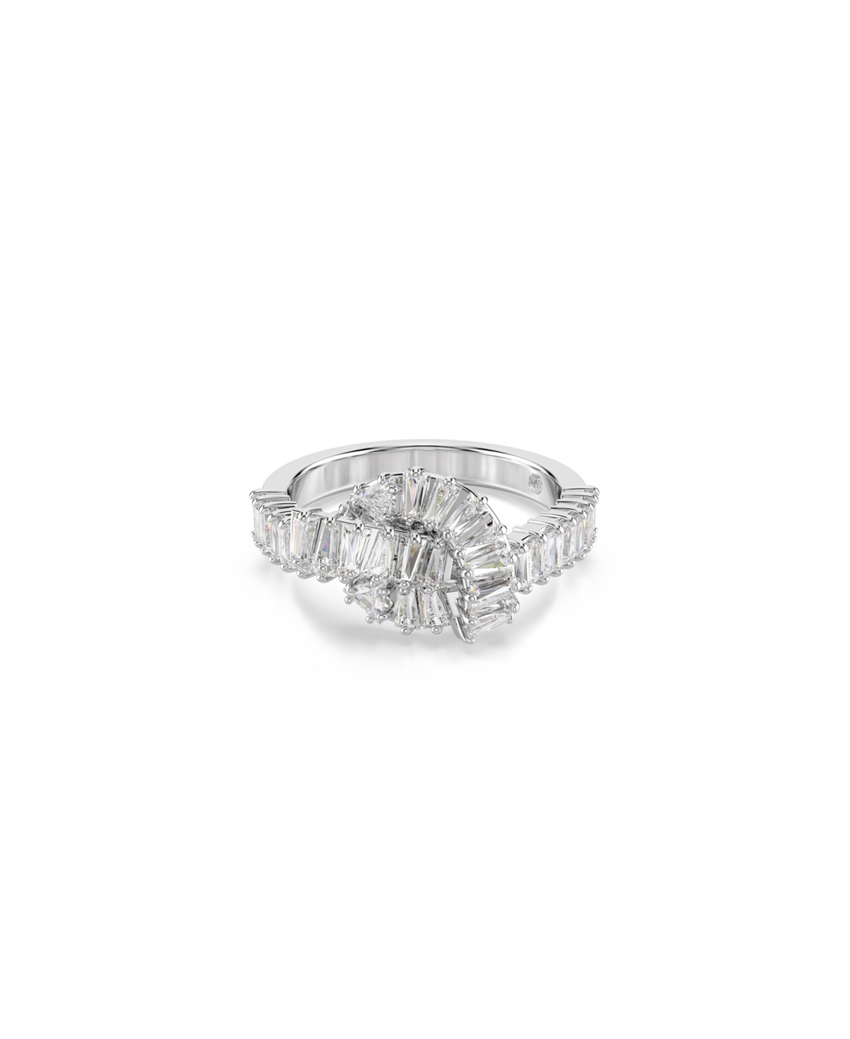 Swarovski Matrix White Rhodium Plated Ring