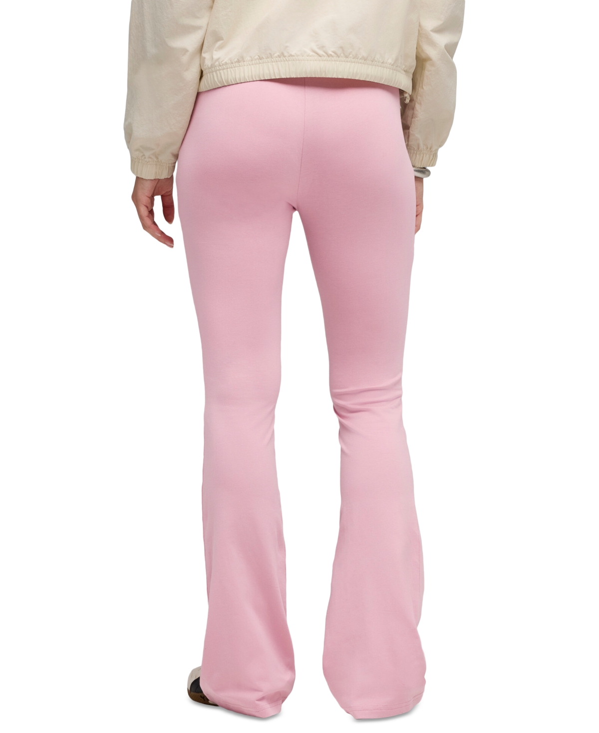 Puma Women's Essential High-waist Flare-leg Leggings In Pink