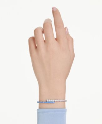 Swaroski Matrix Rhodium Plated Bracelet