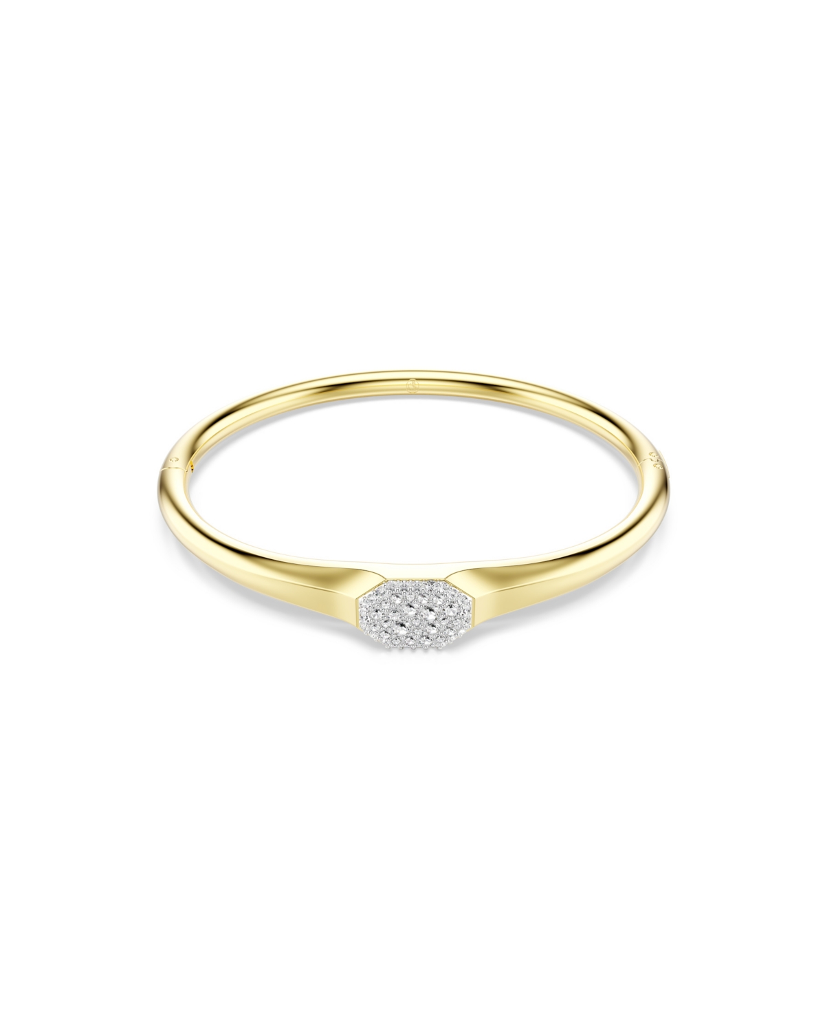 Swarovski Swaroski Dextera Gold-tone Plated Bangle In Gold