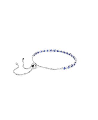 Swaroski Matrix Rhodium Plated Tennis Bracelet