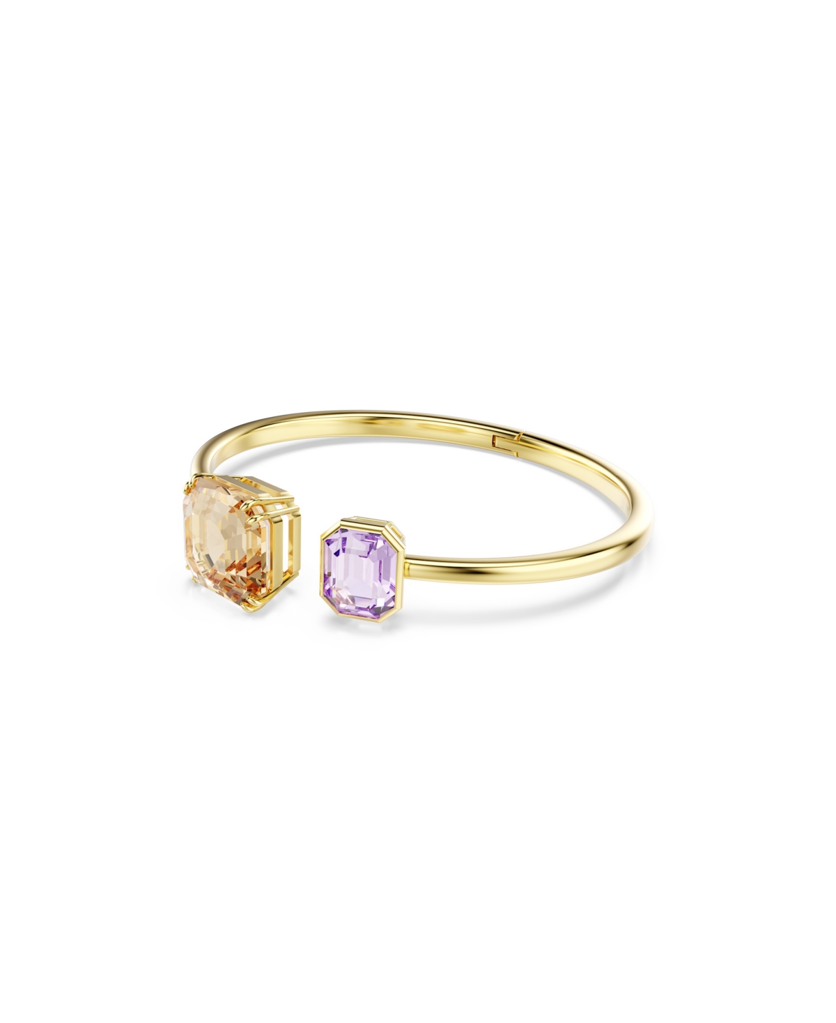 Swarovski Swaroski Millenia Gold-tone Plated Bangle In Gold