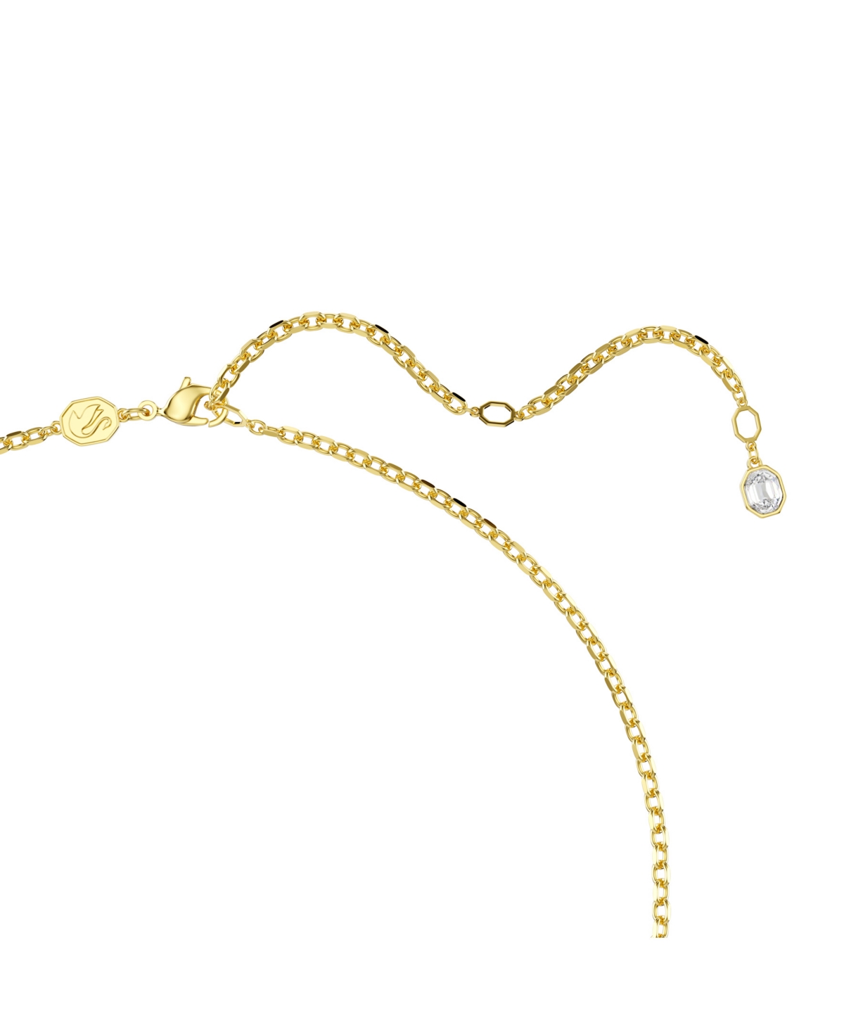 Swarovski Gema Anhänger Und Brosche In Gold