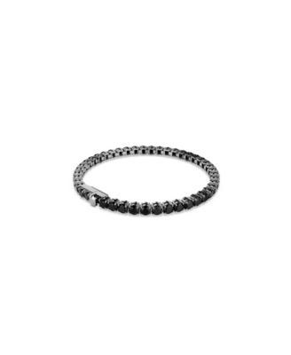 Swaroski Matrix Ruthenium Plated Tennis Bracelet