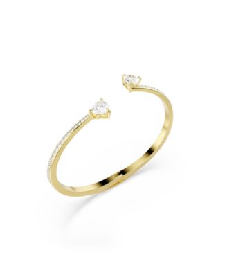 Swaroski Mesmera Attract Gold-Tone Plated Bangle